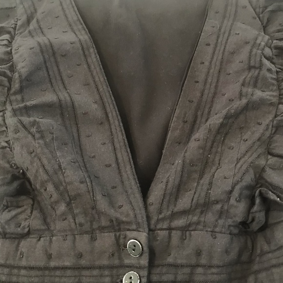 Lulu's Plunging V-Neck Ruffle Trim Dress size M - Picture 3 of 15